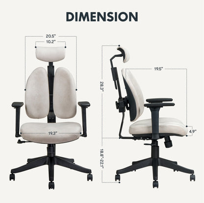 Double Backrest Ergonomic Chair (OC5)